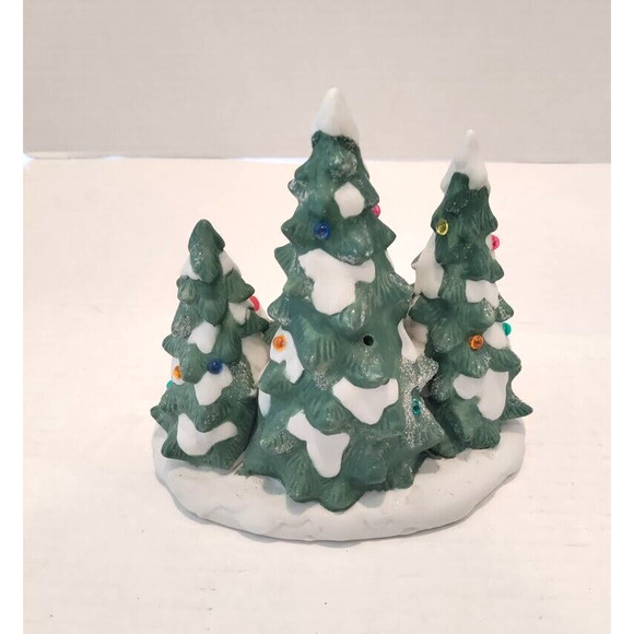 Trim a Home Holiday Light Up Christmas Trees Santa Decoration Vintage 1996 - Picture 4 of 15